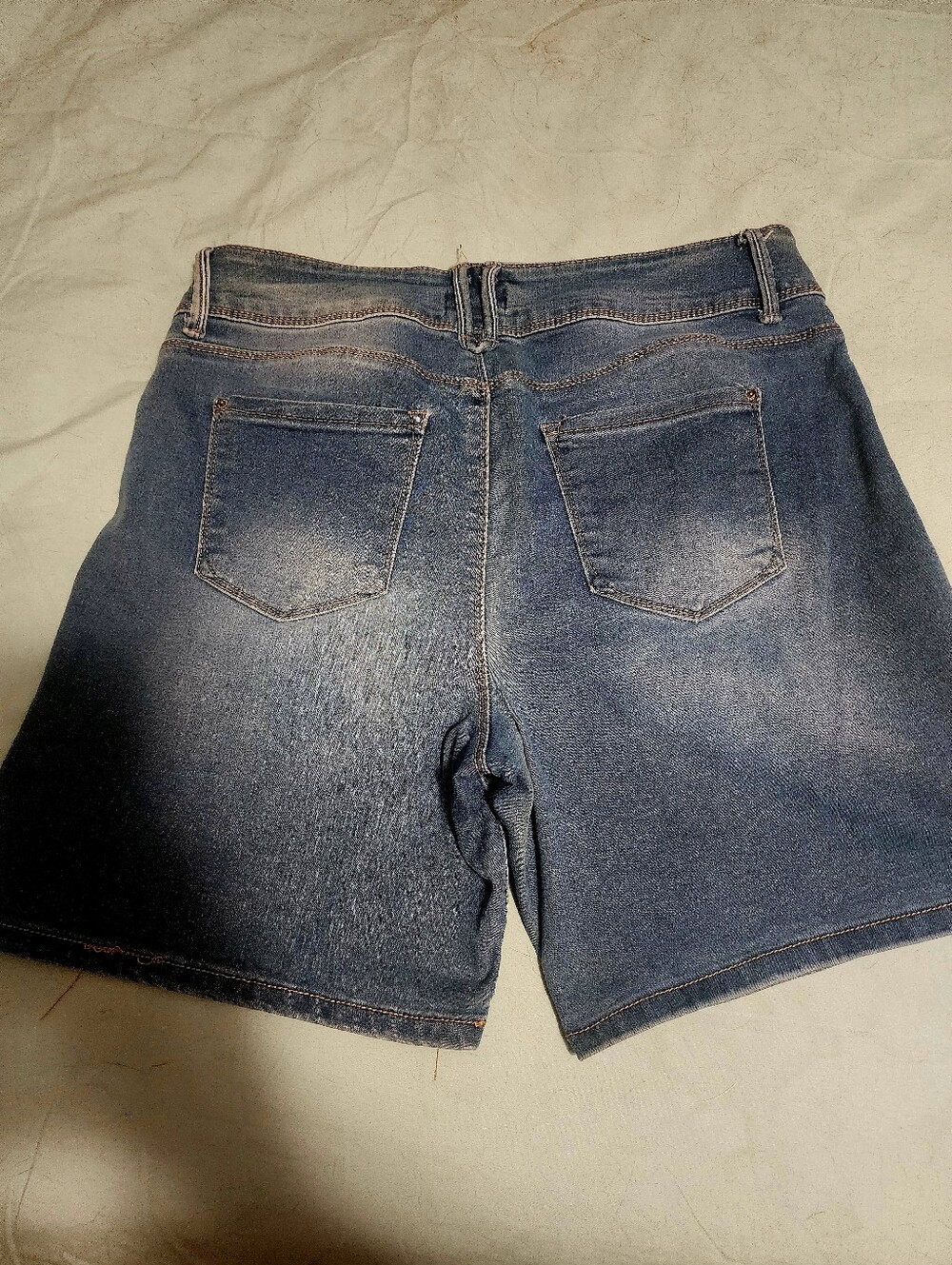 Super Stetchy Jean Shorts By Curve Appeal - Picture 8 of 8